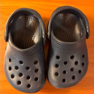 CROCS Kids Navy Slip-On Shoes